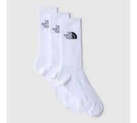 The North Face Unisex Multi Sport Cush Crew 3P Chaussettes Tnf White S