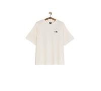 The North Face Unisexe Explore Gear Relaxed T-Shirt White Dune XS