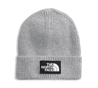 The North Face TNF LOGO BOX CUFFED BEANIE men Beanies grey taille: ONE SIZE