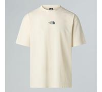 The North Face T-shirt Oversize Mountain Fun Unisexe White Dune Taille XXS male