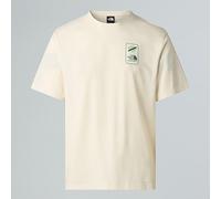 The North Face Unisexe No Signal Relaxed T-Shirt White Dune M