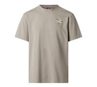 The North Face T-shirt 'VAN LIFE' jaune pastel / gris basalte / greige Taille M