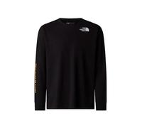 The North Face Varsity Graphic Oversize L/S T-Shirt pour Enfant TNF Black 7-8 Ans