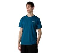 The North Face – T-shirt en coton Vertical Logo SS Tee – Mineral Ink – Homme – Taille 130-141