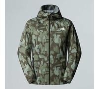 The North Face Veste À Capuche Imprimée Coupe-vent Mountain Athletics Pour Homme New Taupe Green Painted Mountains Print Taille XL male