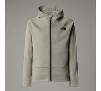 The North Face - Boy's Mountain Athletics Full Zip Hoodie - Veste polaire - S - cavern grey