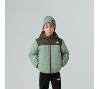The North Face Veste À Capuche Zippée Réversible Shasta Pour Enfant Slate Moss-new Taupe Green Taille 4 ans unisex