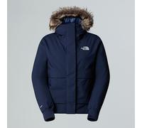 The North Face - Veste imperméable en duvet naturel et synthétique - W Arctic Bomber Summit Navy pour Femme - Taille M Navy M