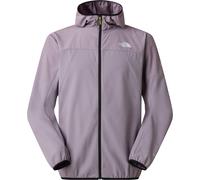 The North Face - Veste de running stretch et respirante - M Mountain Athletics Ushba Hooded Jacket Transcendent Grey pour Homme en Softshell - Taille Gris L