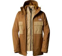 The North Face - Veste de ski 3 en 1 - M Fourbarrel Triclimate Jacket Utility Brown Khaki Stone pour Homme - Taille S - Marron Marron S