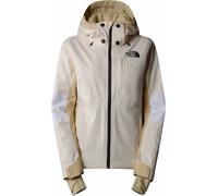 The North Face - Veste de ski - W Lenado Jacket White Dune/Gravel/Khaki pour Femme - Taille 142-151 - Beige Beige 142-151