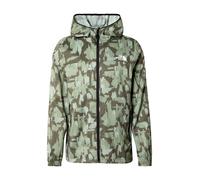 The North Face Veste À Capuche Imprimée Coupe-vent Mountain Athletics Pour Homme New Taupe Green Painted Mountains Print Taille L male