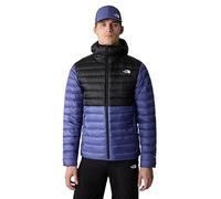 The North Face Veste en duvet à capuche, Cave Blue/TNF Black - M