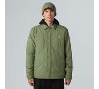 The North Face Veste En Flanelle Isolante Afterburner Pour Homme Bark Mist-tnf Black Shadow Plaid Taille L male
