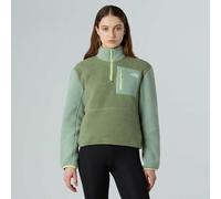 The North Face Veste En Polaire À Col Zippé Yumiori Pour Femme Bark Mist-slate Moss-astro Lime Taille XL female