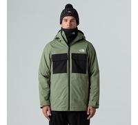 The North Face Veste Fourbarrel Triclimate 3-en-1 Pour Homme Bark Mist-tnf Black Taille M male