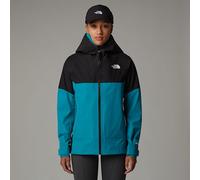 Veste impermeable the north face jazzi gore tex 3l turquoise femme