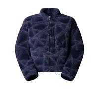 The North Face - Veste polaire épaisse - W Extreme Pile Fz Jacket 2 Print Summit Navy Sun Halos pour Femme - Taille S Navy S