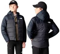 The North Face Veste pour Enfant Réversible Perrito Noir Code 7X4R-NY7, noir/gris, 14 ans