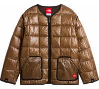 The North Face - Veste réversible et coupe-vent - M TNF Red Box Liner Jacket Smokey Brown Dark Chesnut en Nylon - Taille L - Marron Marron L