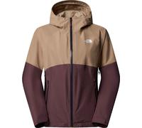 The North Face - Veste technique imperméable et résistante - W Diablo Dynamic Zip-In Jacket Mushroom Grey Tawny Quartz pour Femme - Taille XS - Marron XS