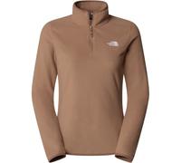 THE NORTH FACE W 100 Glacier 1/4 Zip - Eu - Femme - Marron - taille S- modèle 2025