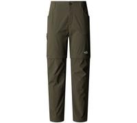 The North Face - Pantalon de randonnée convertible - W Exploration Convertible Pant New Taupe Green pour Femme - Taille 8 US - Vert Vert 8 US
