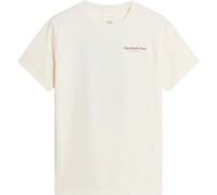 THE NORTH FACE W Monte Reg Ss Tee-graphic - Femme - Blanc / Beige - taille L- modèle 2027