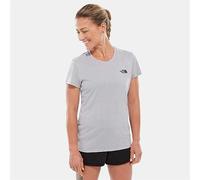 The North Face W Reaxion Amp Crew - EU TNF Light Grey Heather T-Shirt Femme TNF Light Grey Heather FR : XS (Taille Fabricant : XS)
