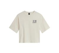 The North Face - W Ski Embro Boxy Ss Tee-Graphic - T-shirt femme White Dune - M