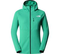 The North Face - Polaire d'alpinisme - W Summit Futurefleece FZ Hoodie Nebula Green pour Femme - Taille 130-141 - Vert Vert 130-141