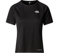 T-shirt The North Face Sunriser manche courte noir logo blanc femme - M
