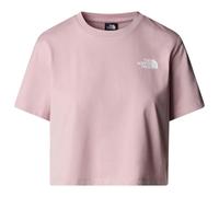 The North Face - Women's Cropped Simple Dome Tee - T-shirt - XXL - metal pink