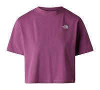 T-shirt The North Face Simple Dome Evolution Crop RLX manches courtes violet femme - XL