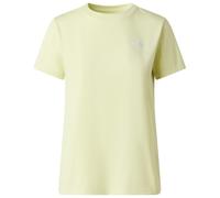 The North Face T-shirt femme Evolution Simple Dome manches courtes, coupe ajustée S jaune pastel