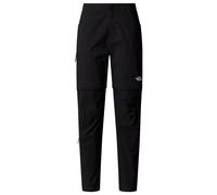 The North Face - Women's Exploration Convertible Pants - Pantalon de trekking - 8 - Short - black