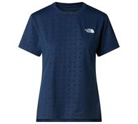 The North Face - Women's Flex Geo Embossed Short Sleeve Tee - T-shirt technique - L - summit navy