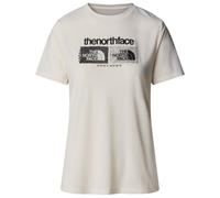 The North Face - Women's Foundation Tee Graphic 1 - T-shirt technique - XL - white dune