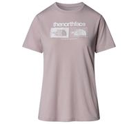 The North Face - Women's Foundation Tee Graphic 1 - T-shirt technique - XS - moonstone grey