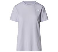 T shirt technique femme the north face foundation vertical graphic gris