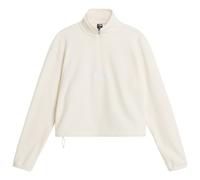 The North Face - Women's Novelty Logo Glacier 1/4 Zip - Pull polaire - L - white dune