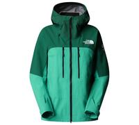 The North Face - Veste d'alpinisme imperméable et résistante - W Summit Futurelight Torre Egger Jacket Nebula Green Evergreen pour Femme en Nylon - Vert 142-151
