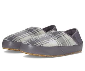 THE NORTH FACE Women's Thermoball Traction Mule V Novelty, Lunar Stone Yarn Dye Pl, 3 UK Narrow