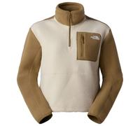 The North Face - Women's Yumiori 1/4 Zip - Pull polaire - L - desert stone / cedar / cedar