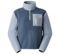 The North Face - Women's Yumiori 1/4 Zip - Pull polaire - L - granite grey / frost grey