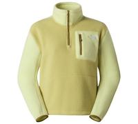 The North Face - Women's Yumiori 1/4 Zip - Pull polaire - L - pear / lemon mist / cedar