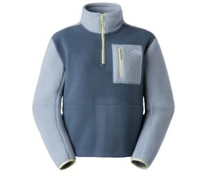 The North Face - Women's Yumiori 1/4 Zip - Pull polaire - XXL - granite grey / frost grey