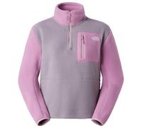 The North Face - Women's Yumiori 1/4 Zip - Pull polaire - XXL - transcendent grey / hushed lavender