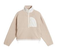 The North Face - Women's Yumiori Off Peak 1/2 Zip Jacket - Pull polaire - L - timeless taupe / white dune