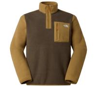 The North Face - Yumiori 1/4 Zip - Pull polaire - L - new taupe green / cedar / dust orange